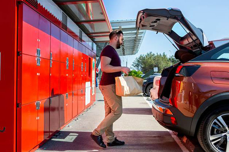 click & collect Abholboxen
