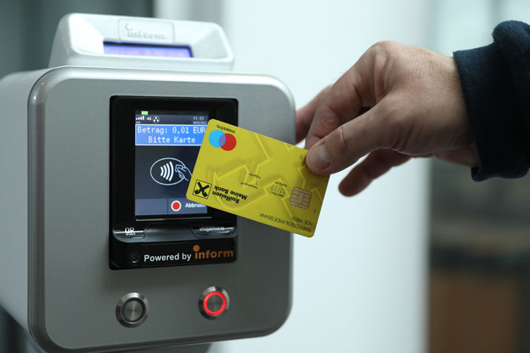 NFC-Zahlung kontaktlos