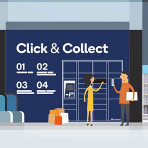 Abholstation click & collect