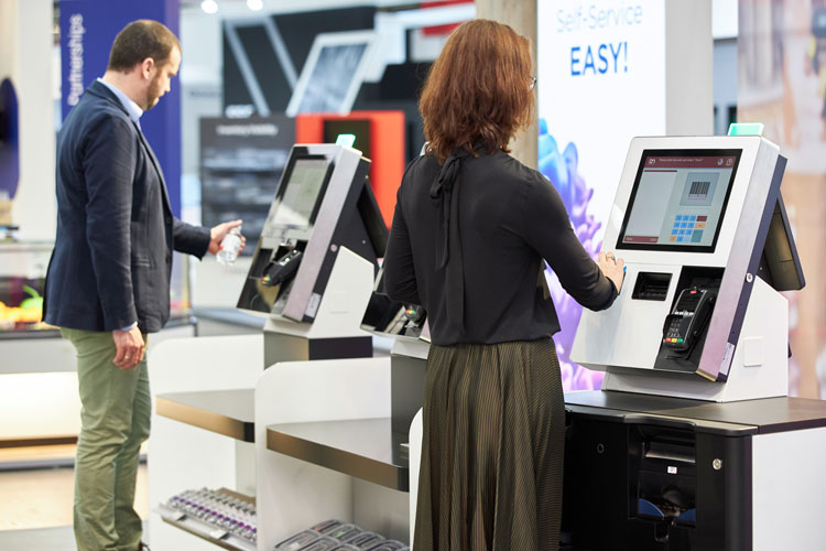 Self-checkout Kassensystem Nixdorf
